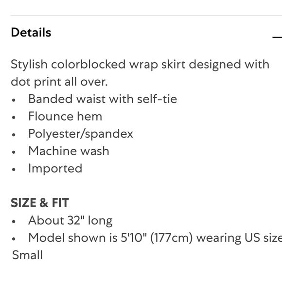 BCBGeneration Polka Dot Frill Wrap Skirt Size Medium - Picture 3 of 11